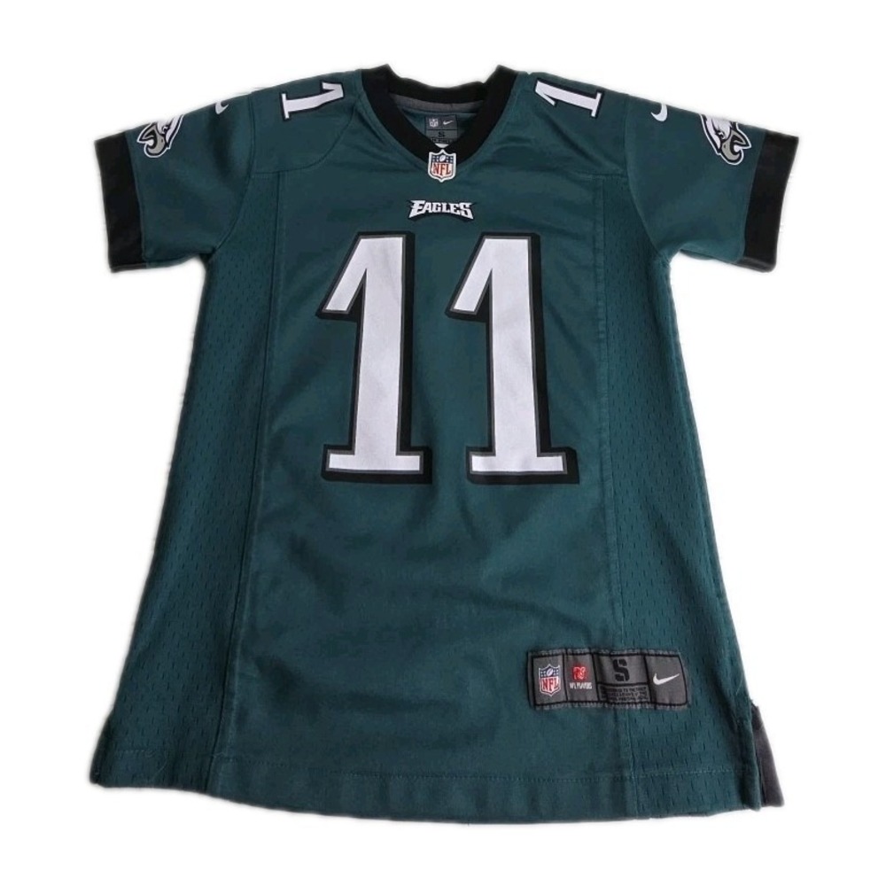 Carson Wentz Philadelphia Eagles NFL Super Bowl On Field Jersey Size Youth Small